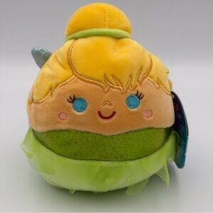 Plush Squishmallow Plush Disney Fairies Tinkerbell Fairy Stuffed Toy 6”